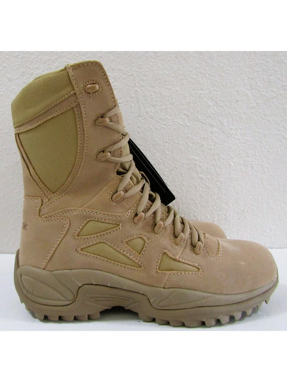 Reebok Men's Rapid Response RB8895 8-inch Tactical Duty Stealth Boot Size 10.5